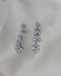 Celeste Cascade Crystal Earrings - Slayshine