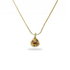 Colourful Prism Cluster Pear Necklace - Slayshine