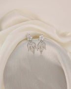 Crystal Bloom Drop Earrings - Slayshine