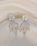 Crystal Bloom Drop Earrings - Slayshine