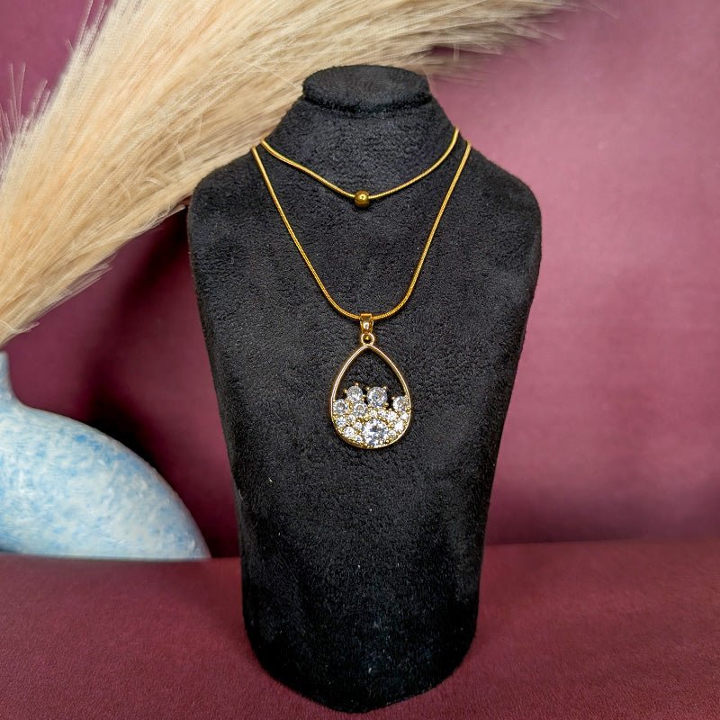 Crystal Haven Teardrop Pendant - Slayshine