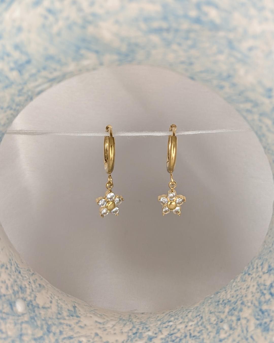 Daisy Spark Drop Earrings - Slayshine