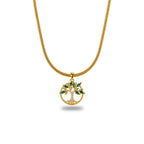 Emerald "Tree of Life" Pendant - Slayshine