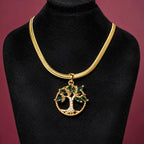 Emerald "Tree of Life" Pendant - Slayshine