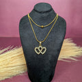 Eternal Embrace Twin Heart Pendant - Slayshine