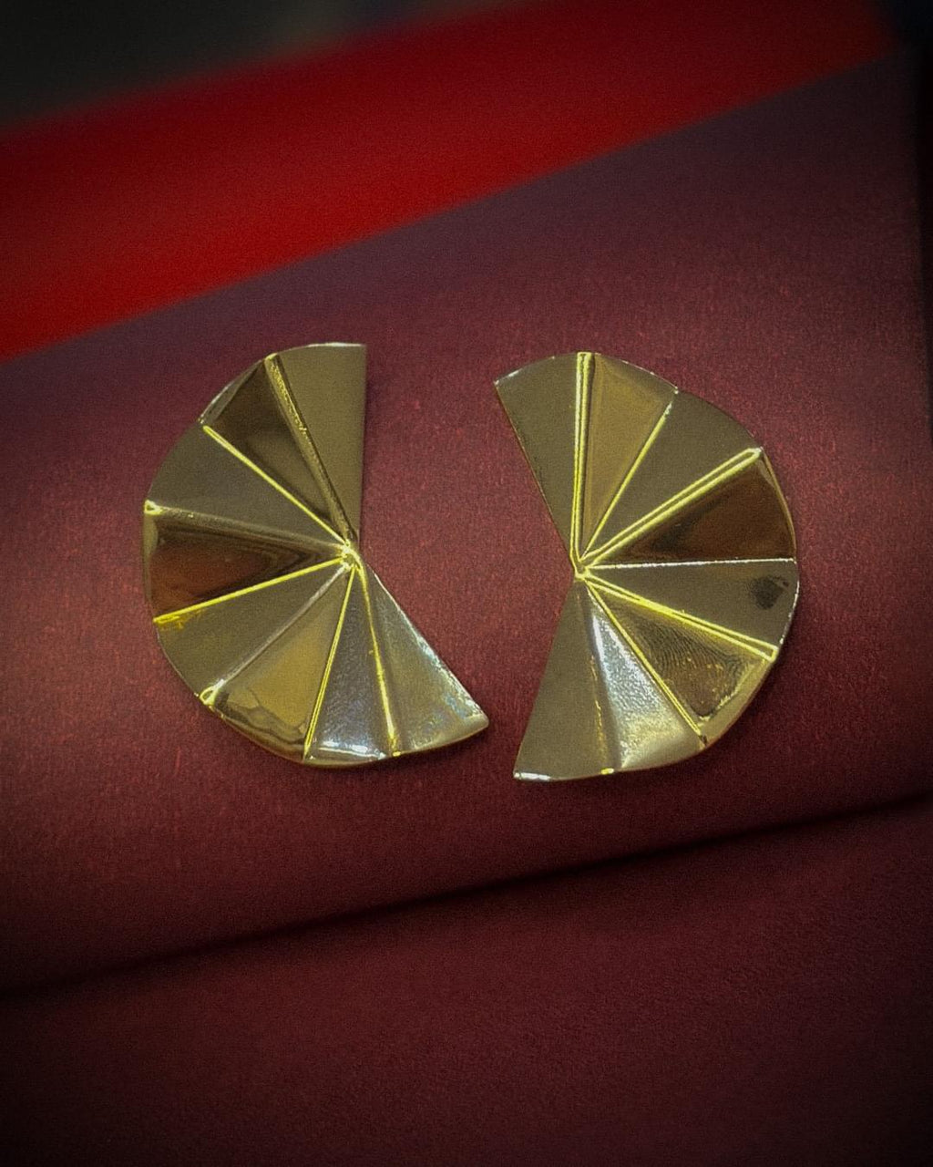 Golden Eclipse Earrings - Slayshine