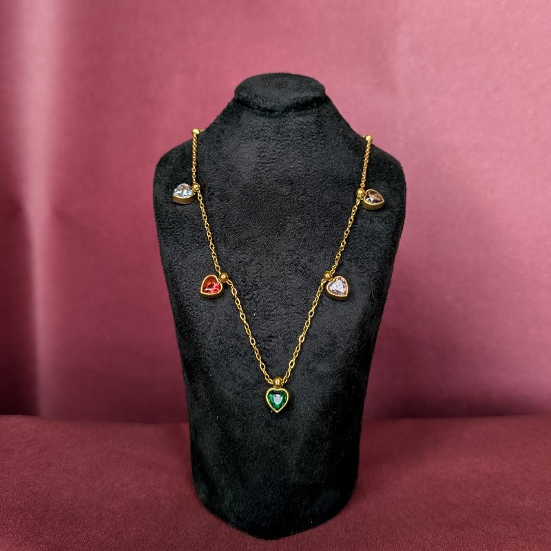 Heart Charm Necklace - Slayshine