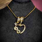 Infinite Sparkle Heart Pendant - Slayshine