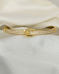 Infinity Spark Crystal Cuff Bracelet - Slayshine