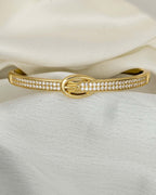 Infinity Spark Crystal Cuff Bracelet - Slayshine