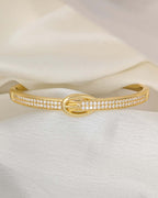 Infinity Spark Crystal Cuff Bracelet - Slayshine