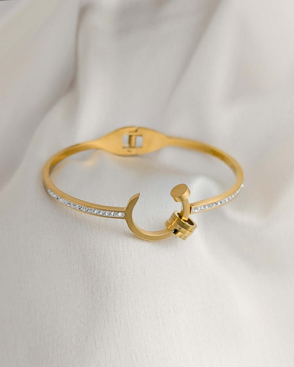 Luna Nail Crystal Bracelet - Slayshine