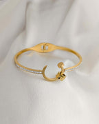 Luna Nail Crystal Bracelet - Slayshine