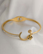 Luna Nail Crystal Bracelet - Slayshine