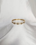 Luxe Crystal Charm Bangle - Slayshine
