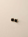 Midnight Clover Stud Earrings - Slayshine