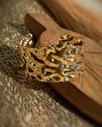 Molten Gold Cuff Bracelet - Slayshine