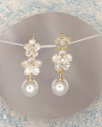 Pearl Blossom Luxe Earrings - Slayshine