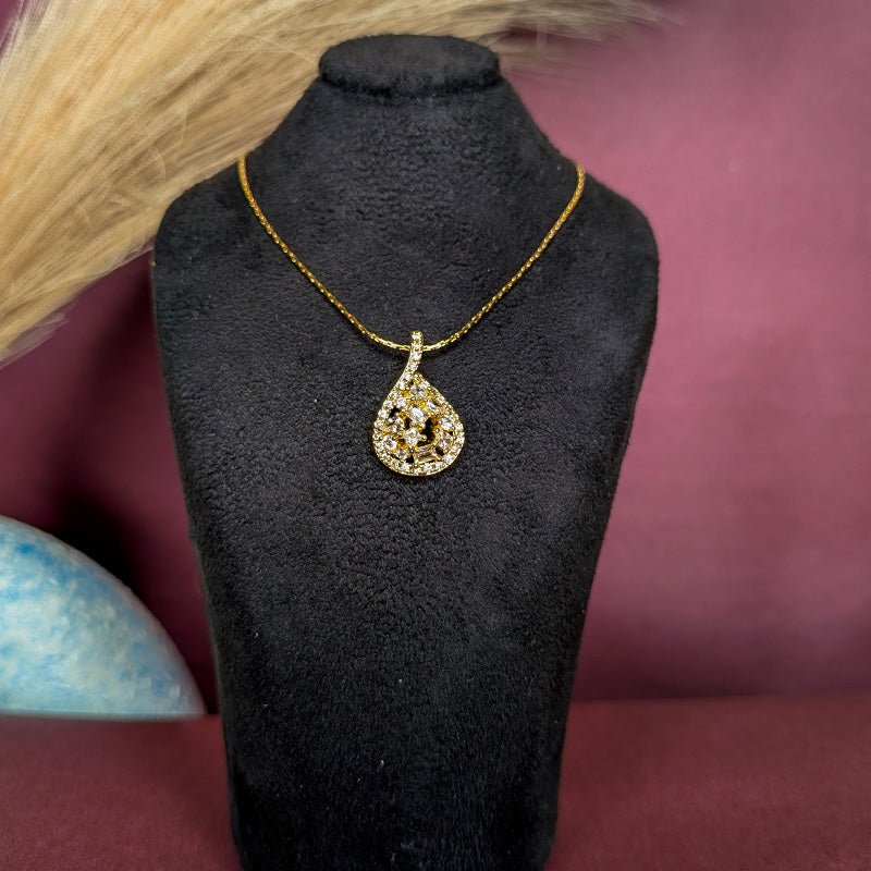 Prism Cluster Pear Necklace - Slayshine