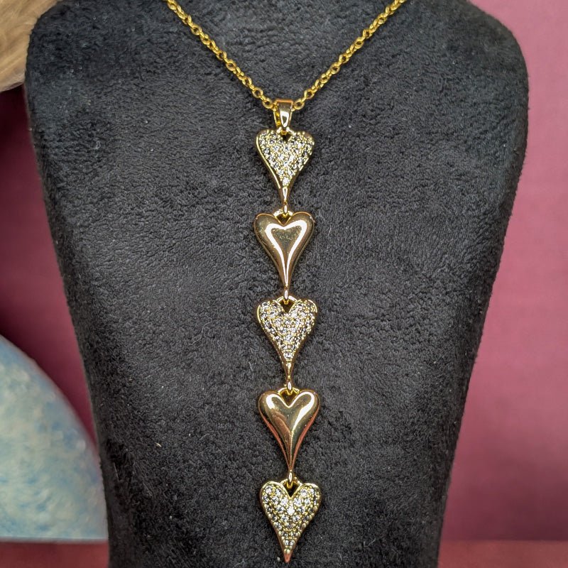 The Infinite Love Waterfall Necklace - Slayshine